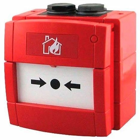 PULSADOR ALARMA REARMABLE USO EXTERIORES