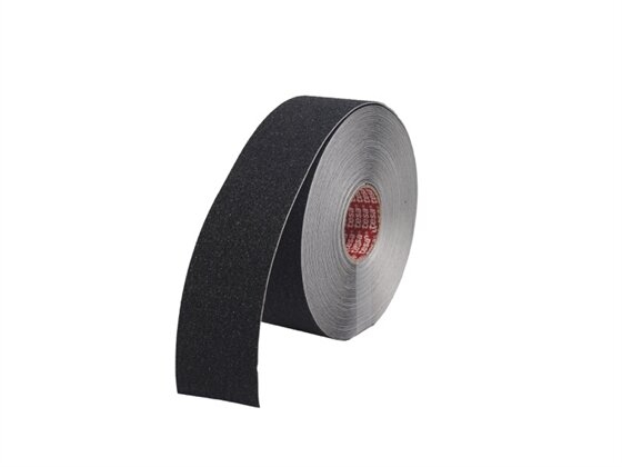 ROLLOS ADHESIVOS NEGRO ANTIDESLIZANTE, CINTA PARA SUELO ADHESIVA, ANTIDESLIZANTE NEGRA 10 CM X 15 M