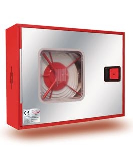 BIE 45/15 ARMARIO ROJO Y PUERTA INOX