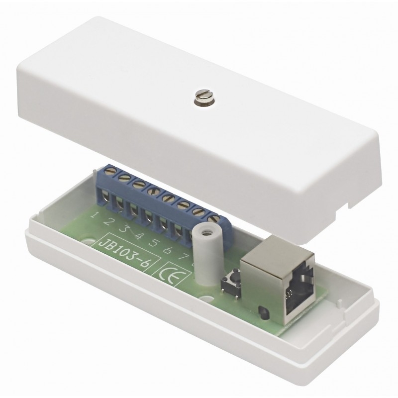 CAJA SUPERFICIE CON TAMPER 12 BORNES