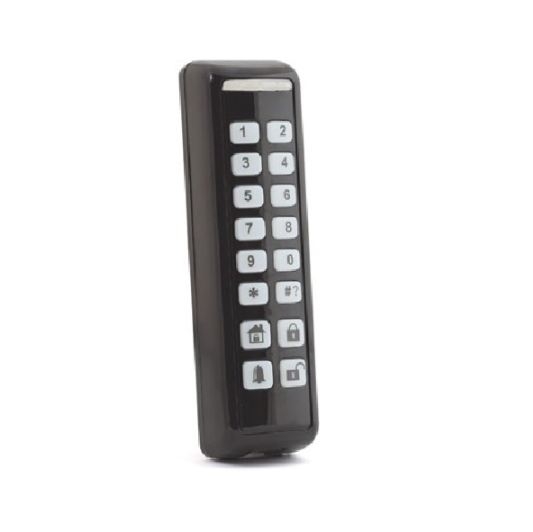 TECLADO LED SLIM NEGRO BIDIRECCIONAL