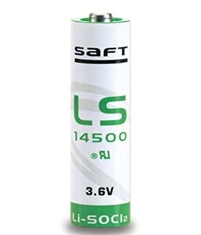 PILA LITIO 3,6 V-2,7 Ah SAFT FORMATO  AA