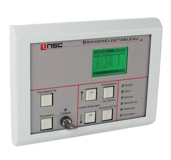 PANEL REPETIDOR NSC POR RS485 ECO, F2 F1