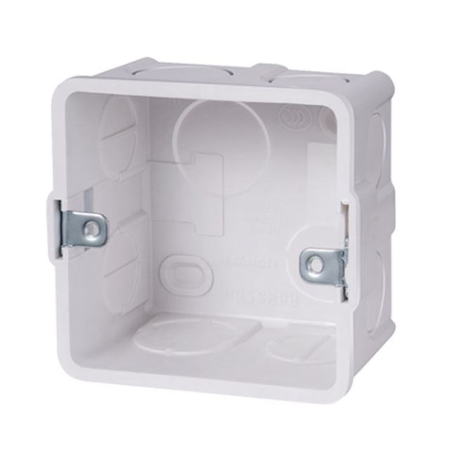 CAJA DE PLAST EMPOTRABLE PARA EST INTERI