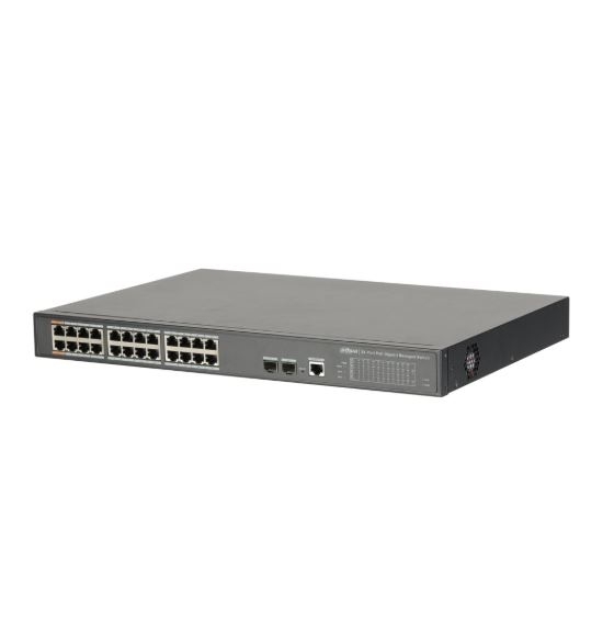 SWITCH 24PTOS  PoE + 2SFP GESTIONABLE