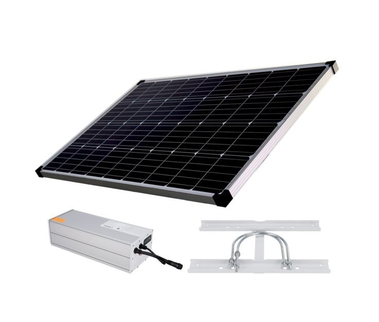 KIT SOLAR 200W 1280Wh C/SOP MASTIL