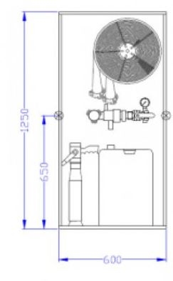 BIE WORKFIRE 45 mm ESPUMÓGENO