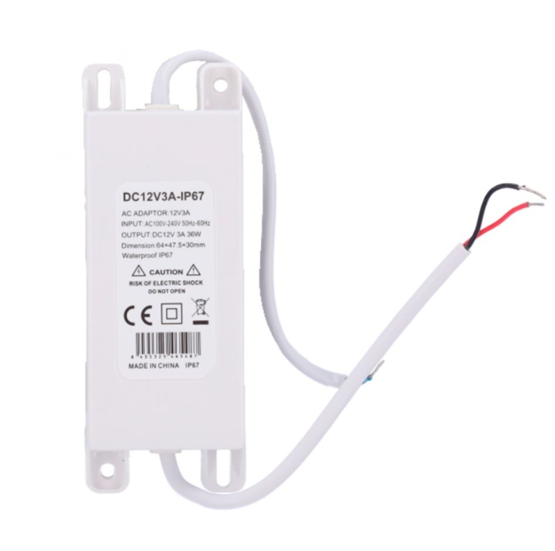FUENTE ALIMENT 12V 3A IP67