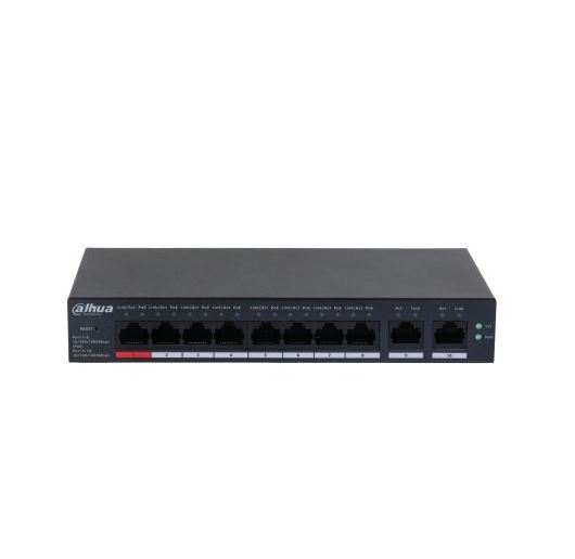 SWITCH 8 PoE +2GB 110W GEST