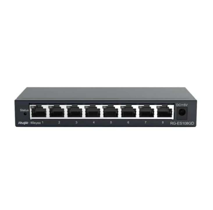 SWITCH 8PoE +2 UP 110W METAL VCLO