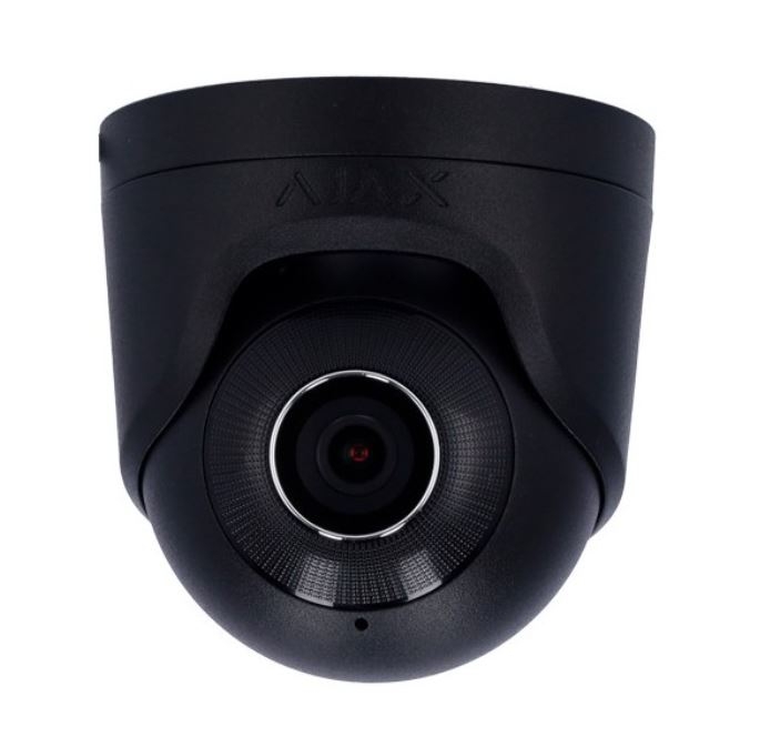 Ajax. Cámara Turret IP 8MP (2880×1620), lente 4 mm IR 35 m, H.265+/H.264+, WDR, micrófono integrado, códec G722. PoE (IEEE802.3a