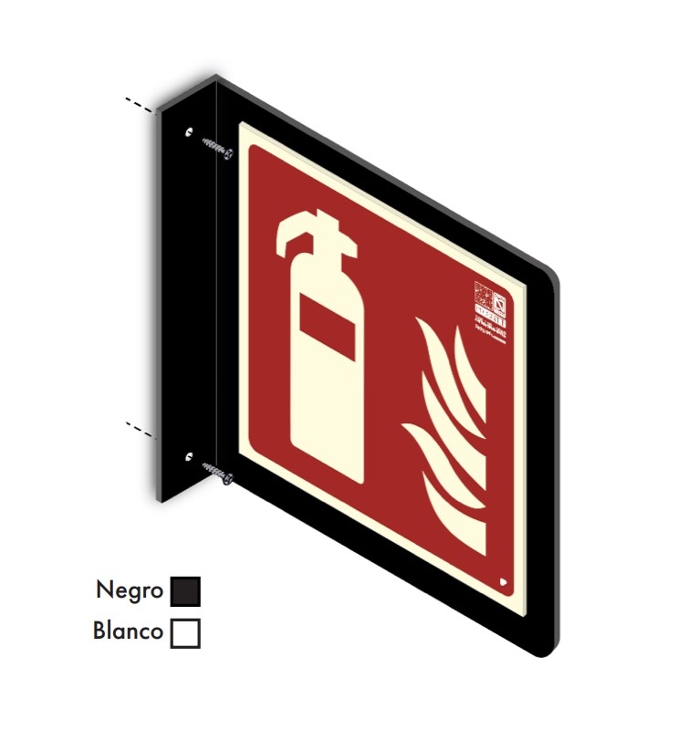 PMMA COLOR N/B BANDEROLA 16,0 X 32,0 CM