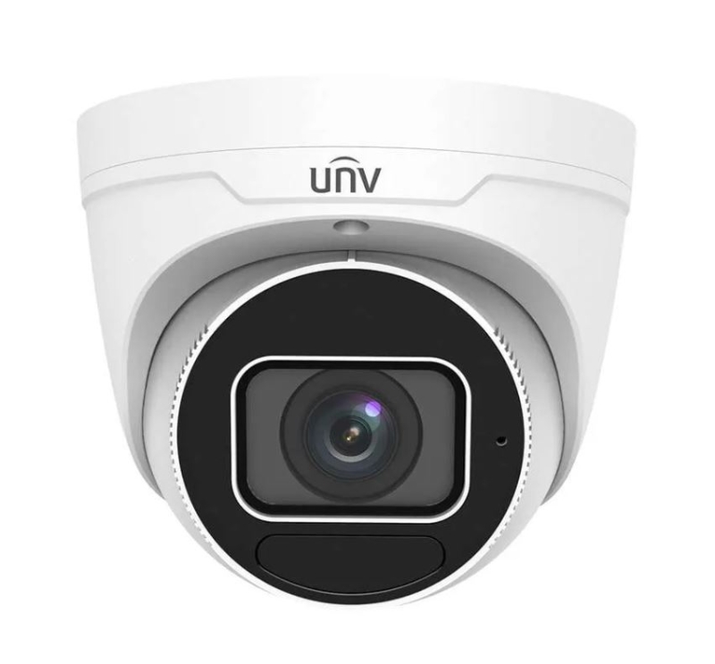 Uniview. Turret 8MPx 2,8-12mm 40m WDR Micrófono Funciones inteligentes mSD IP67