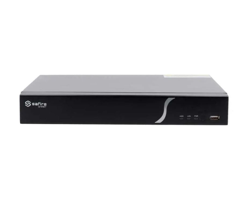 NVR 8C 8MPx 80Mbps DF BI 1HDD