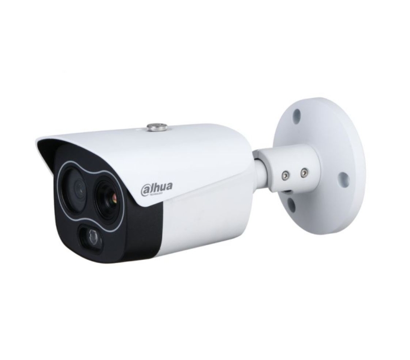 Dahua. CT DUAL TERM 4MPx 3,5/4mm 30m IVS Audio AlarmaIP67 12V PoE
