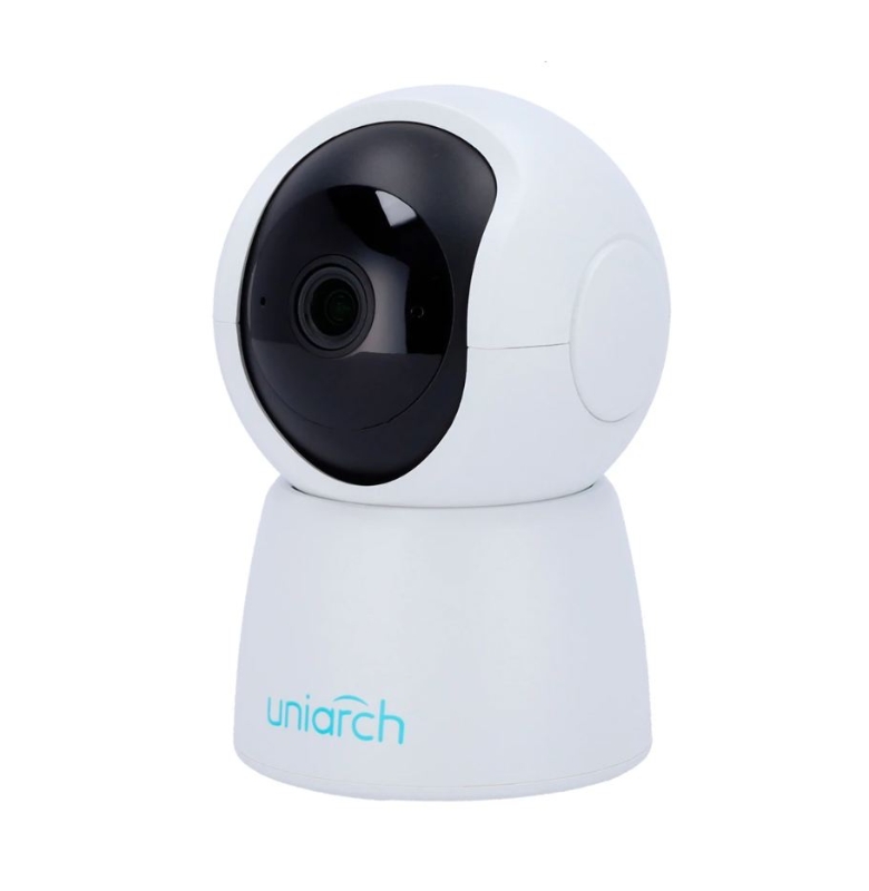 Uniview. CAM PT WiFi 4MPx 4mm 10m Autotracking Micrófono/Altavoz mSD