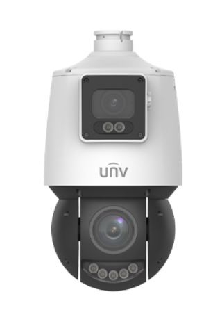 PTZ DUAL 4MPx 4,8-120mm/4mm 100m/30m Full Color WDR IP66