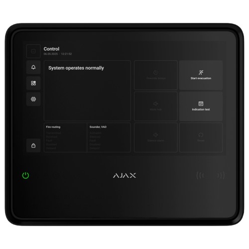 CENTRAL INALÁMBRICA INCENDIOS PANTALLA