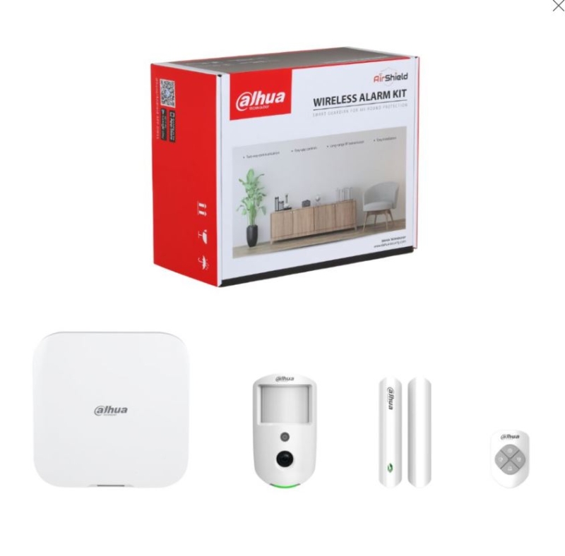 KIT CENTRAL 4G/TCP/WiFi +PIRCAM +CM +MAN