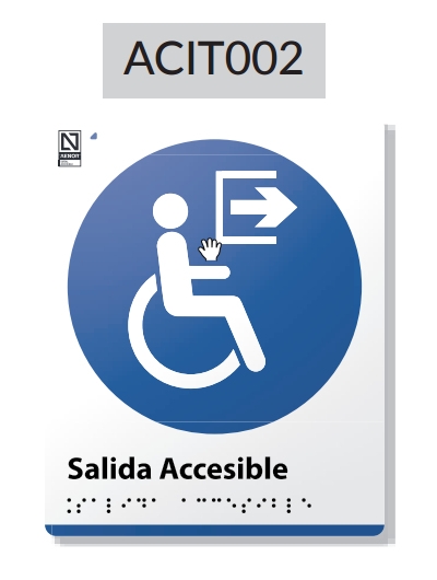 SALIDA ACCESIBLE