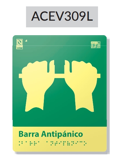 BARRA ANTIPÁNICO