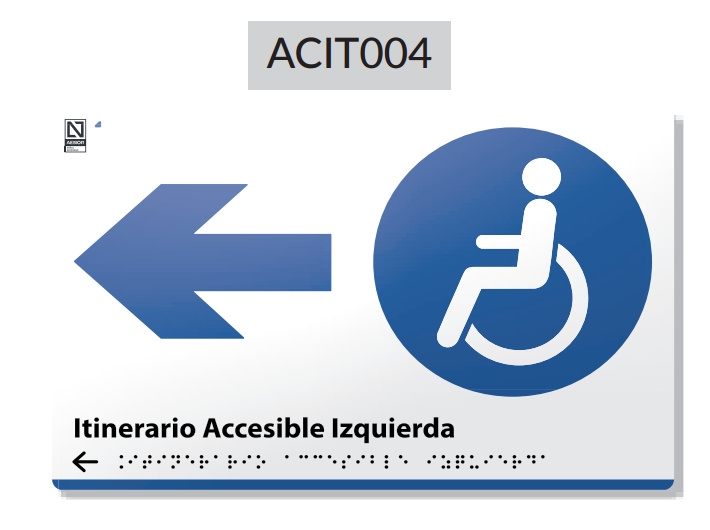 ITINERARIO ACCESIBLE IZQUIERDA