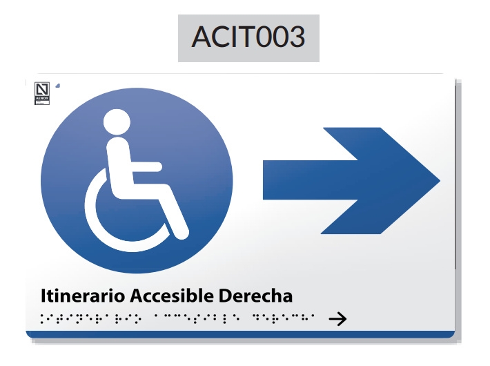 ITINERARIO ACCESIBLE DERECHA