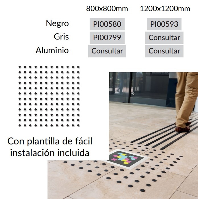 PAVIMENTO TACTOVISUALES TOMA DE DECISIÓN
