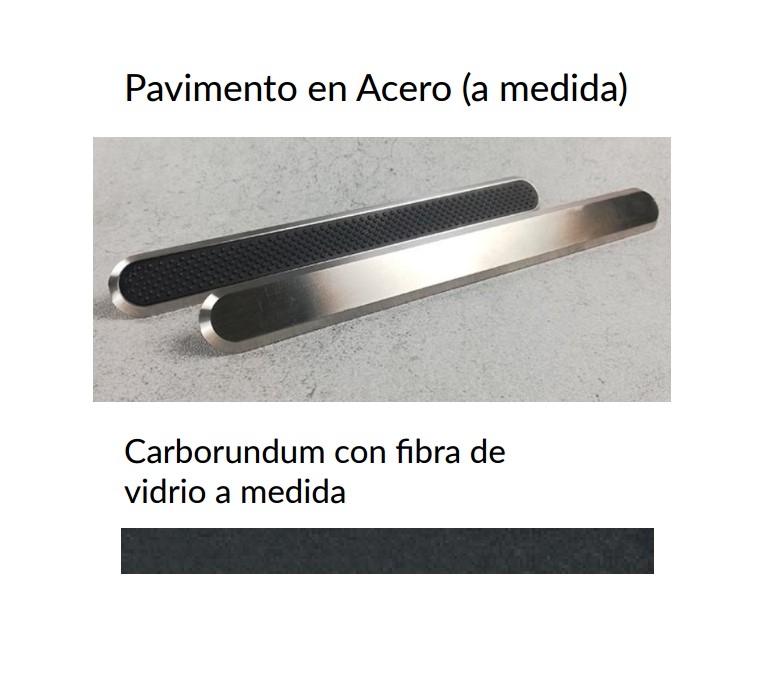 PAVIMENTO TACTOVISUALES PARA EXTERIOR