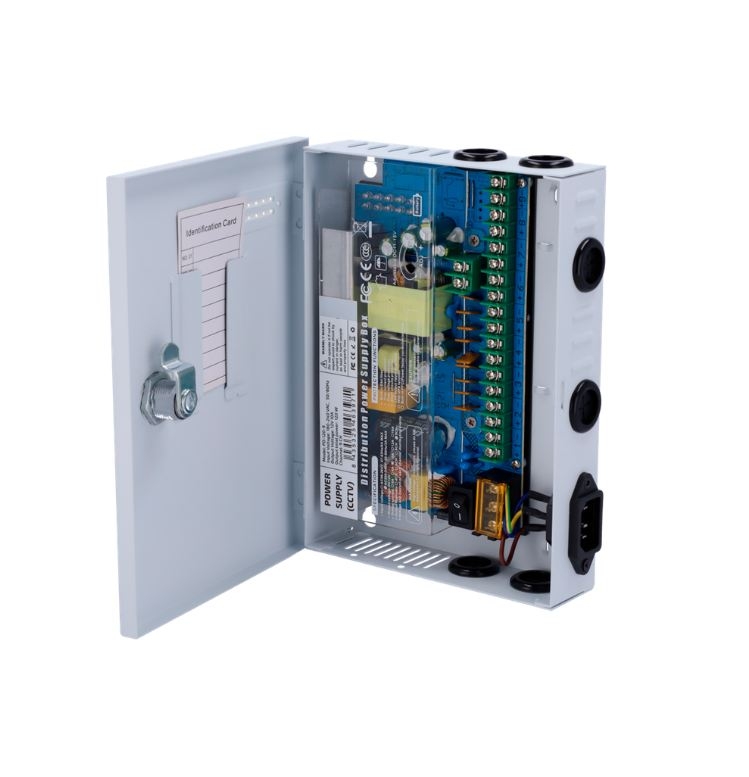 FUENTE DE ALIMENTACION 12V 120W 9 SALIDA