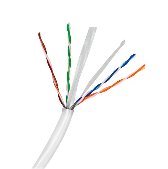 CABLE UTP6 305m COBRE 24AWG  Dca LSZH BL