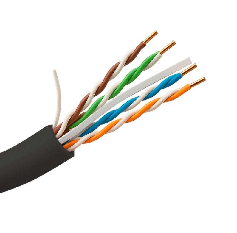 BOBINA UTP EXT 305m CAT6 Cobre 5,5mm NEG